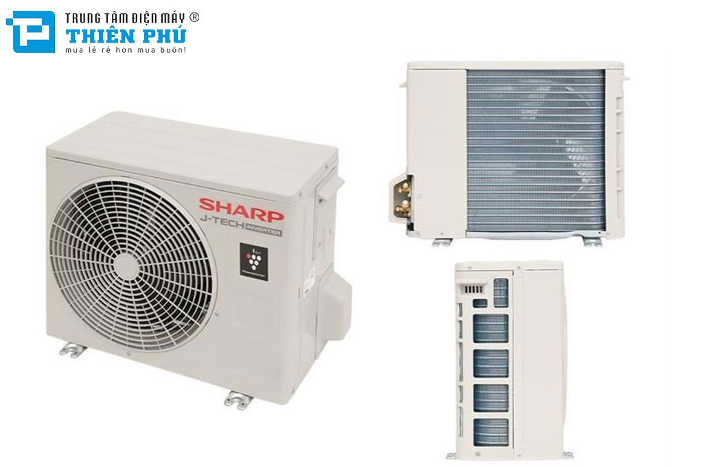 Điều Hòa Sharp 18000Btu 1 Chiều Inverter AH-XP18CMW