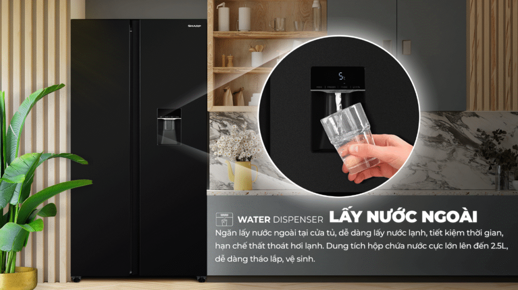 Những Lý Do Khiến Sharp SJ-SBX530WD-DG Là Mẫu Tủ Lạnh Đáng Mua