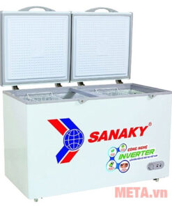 Tủ đông 1 ngăn 2 cánh Inverter Sanaky VH-4099A3 305 lít