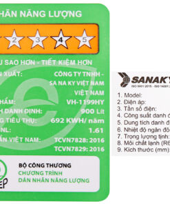 Tủ đông 1 ngăn 3 cánh mở Sanaky VH 1199HY - 900 lít