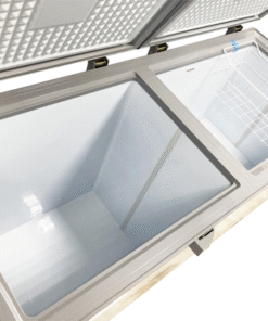 Tủ đông 2 ngăn đông và mát inverter Sanaky VH-4099W4K (280 lít, nắp kính xám)