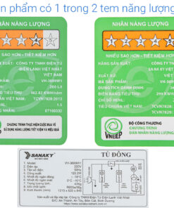 Tủ đông 2 ngăn 2 cánh mở Sanaky VH 3699W1