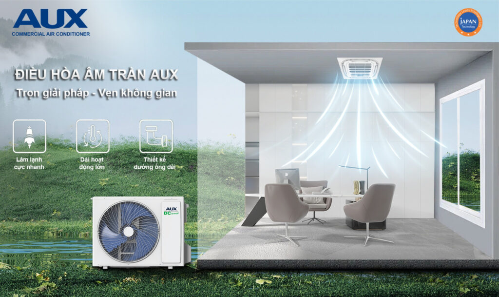 Điều Hòa Âm Trần AUX 36000BTU ALCA-C36/4DR3QAB Có Thực Sự Tiết Kiệm Điện, Làm Mát Tốt Như Quảng Cáo?