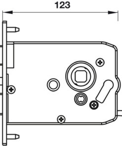 Khóa điện tử Hafele EL9000-TCS (912.05.360)