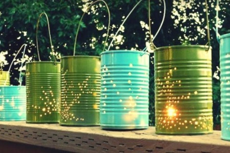 Cách làm lồng đèn từ lon sữa cực đơn giản cho bé chỉ trong 15 phút