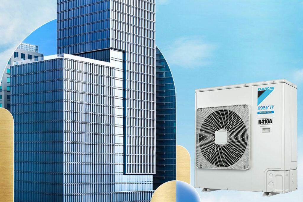 Nâng tầm đẳng cấp công trình với hệ thống điều hòa trung tâm Daikin Inverter RSUQ6AVM