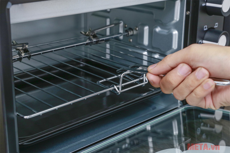 Lò nướng Sanaky VH-259S2D - 25 lít, màu đen