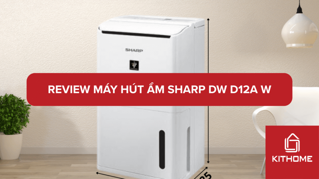 Máy hút ẩm Sharp DW-D12A-W