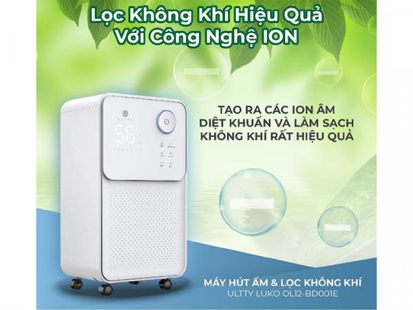 Máy hút ẩm lọc không khí loại nào tốt? Top máy hút ẩm lọc không khí đáng mua nhất 2025 tại Kithome