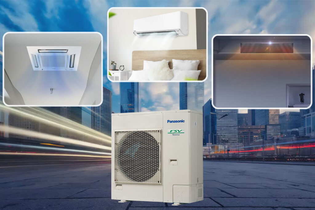 Tối ưu thẩm mỹ không gian với điều hòa trung tâm Panasonic 2 chiều U-4LE2H4