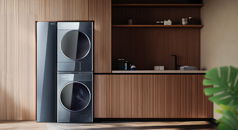 Tháp giặt sấy Panasonic thông minh VENUS-COMBO2 và những tính năng hiện đại