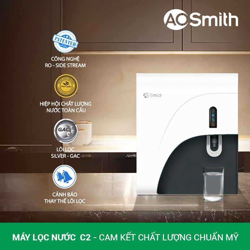 Làm thế nào để sử dụng máy lọc nước AO Smith C2 an toàn và hiệu quả?