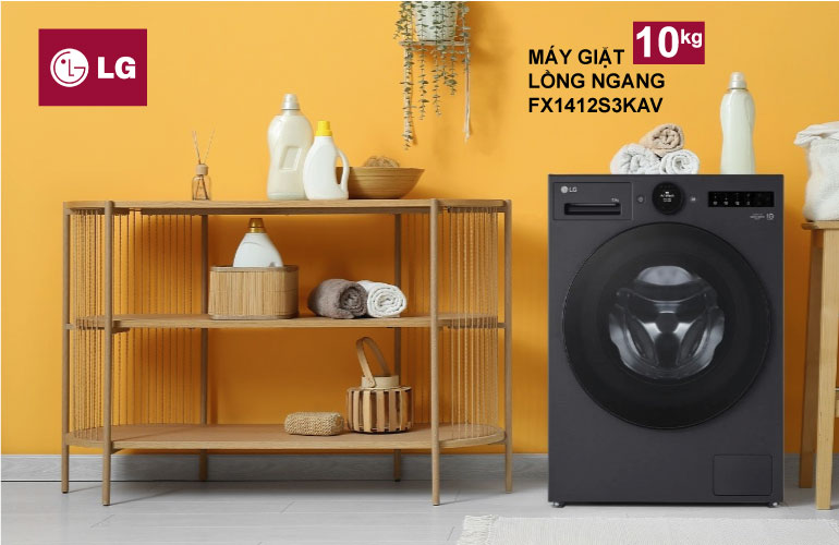 Hướng dẫn sử dụng máy giặt LG 12kg FX1412S3KAV: Mẹo tiết kiệm điện – bảo vệ vải