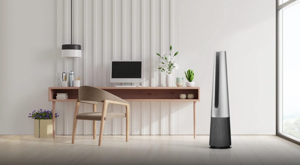 Máy lọc không khí LG PuriCare FS15GPBK0: Đối phó hiệu quả với không khí ô nhiễm