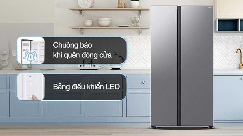 Tủ lạnh Samsung RS57DG400EM9SV, lựa chọn hàng đầu cho người dùng