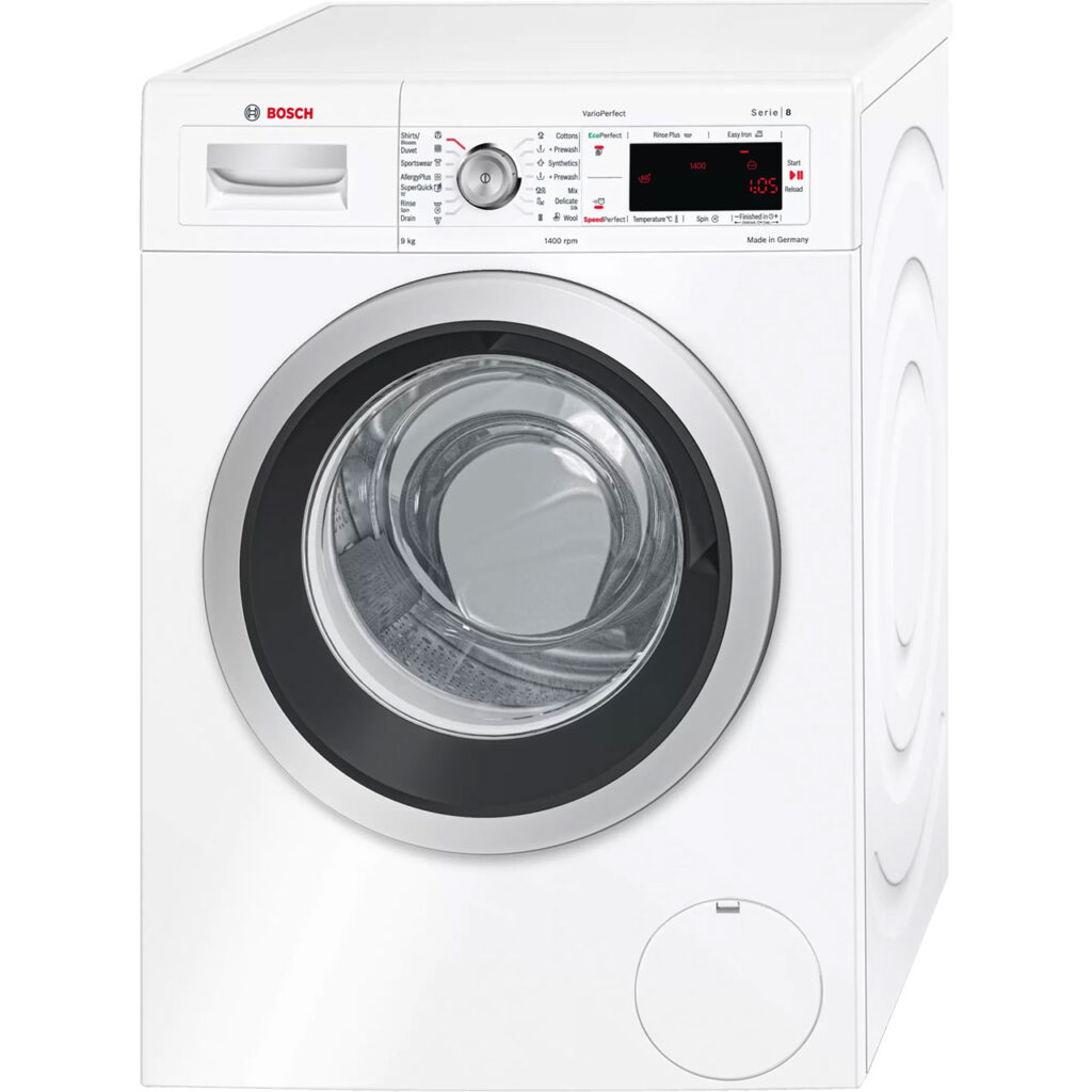 Máy Giặt Bosch 9Kg WAW28480SG Series 8 trở thành một trong những model nổi bật. Và được đánh giá rất cao nhờ sự kết hợp hoàn hảo giữa công nghệ hiện đại và chất lượng Đức chuẩn mực. Đây không chỉ là một thiết bị gia dụng thông thường, mà còn là giải pháp nâng tầm trải nghiệm giặt giũ cho mọi gia đình.