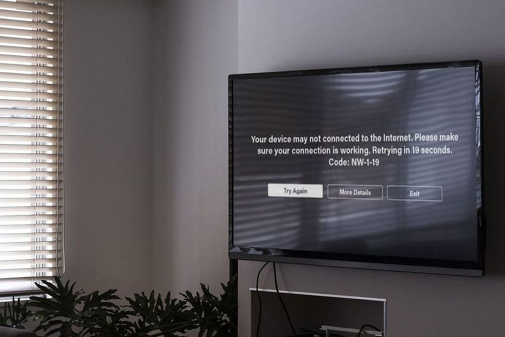 Tivi Sony không kết nối được Wifi